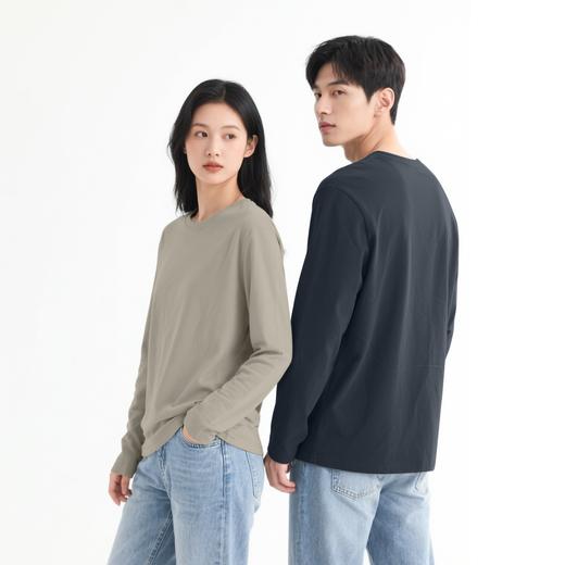 【专属】99元三件！狂野橘子 重磅纯棉长袖T恤丨男女同款 高克重240g±，耐穿有质感 商品图3