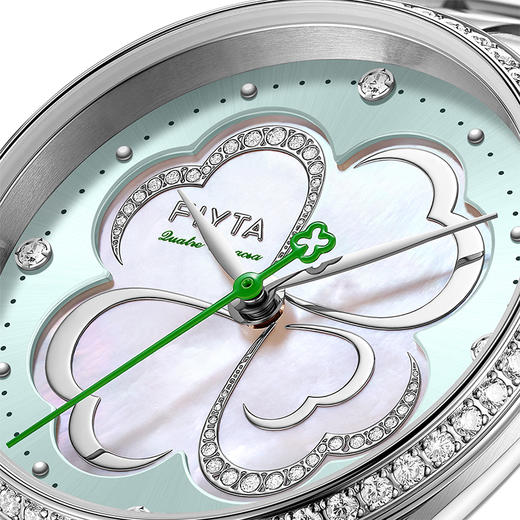 【新品尝鲜】飞亚达四叶草系列石英女表L862035.WNWD 商品图9