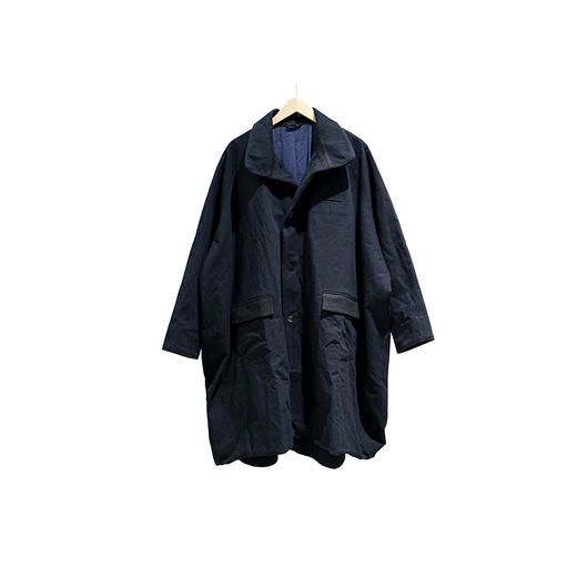 山也 郝 拼接短袍外套 商品图0