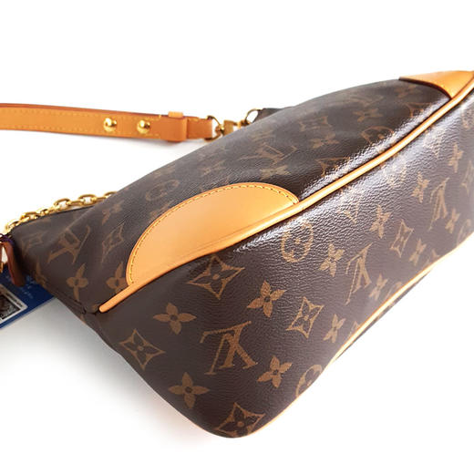 【95新】LV路易威登Boulogne M45832芯片款老花Boulogne黄牛角包单肩包女士211025AK04 商品图6