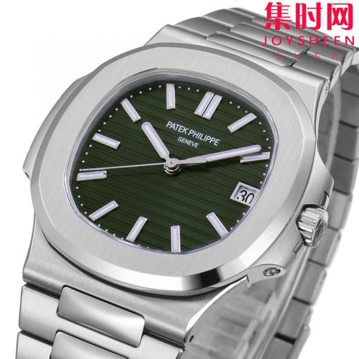 BBF百达翡丽鹦鹉螺系列 鹦鹉螺5711 牛油果绿 丹东324一体机 男士腕表 表径40mm 商品图3