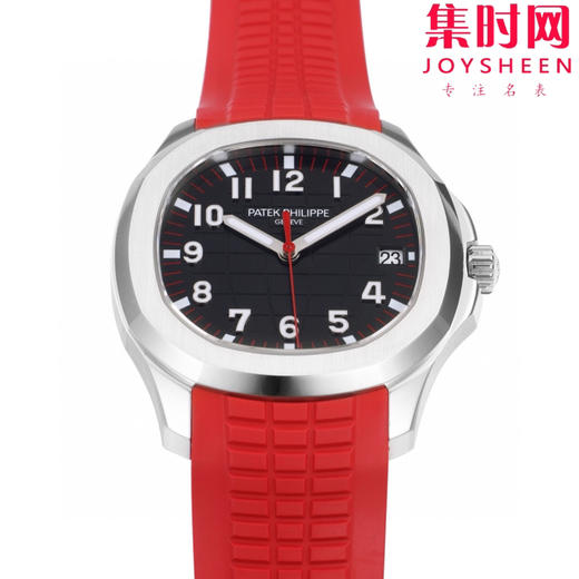 BBF百达翡丽AQUANAUT系列5167A 手雷系列 黑盘红针 新加坡特别版 红手雷 丹东324一体机 男士腕表 表径40mm 商品图2