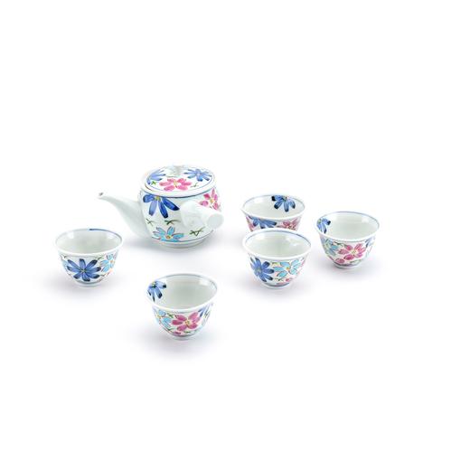 【旬彩】进口有田烧茶具132084（一壶五杯） 商品图1