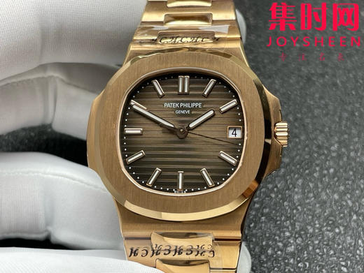 BBF百达翡丽鹦鹉螺系列 鹦鹉螺5711 全玫金棕盘 丹东324一体机 男士腕表 表径40mm 商品图2