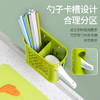 【茶花】家用加厚塑料沥水架壁挂式筷子收纳盒厨房置物架筷笼 商品缩略图3