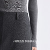 棉仓366617020-【缪斯半裙】直筒磨毛保暖半身裙女25秋冬后开叉设计感长裙 商品缩略图1