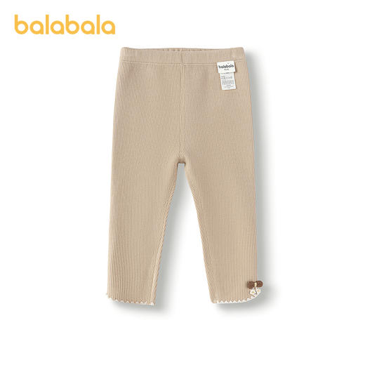 【商场同款】巴拉巴拉宝宝打底裤加绒舒适裤子秋冬女童装2025新款 商品图4