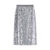 「高货wl」全新升级【铂金会员220/天猫299/差价79】(04253)洛诗琳气质银色亮片半身裙2025秋季新款高腰长款包臀裙 商品缩略图4