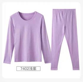 【新疆长绒棉】SCHIESSER德国舒雅女士保暖衣棉氨92.7%棉+7.3%氨纶保暖套装190g尺码S-XXL 60/17944W