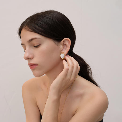 ARSIS｜流光系列 流光贝语耳钉 大号 商品图2
