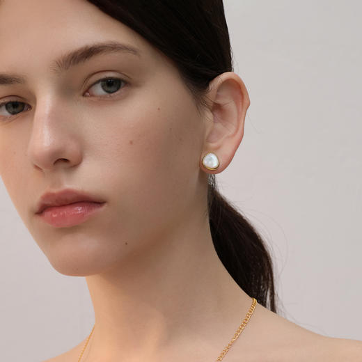 ARSIS｜流光系列 流光贝语耳钉 小号 商品图6