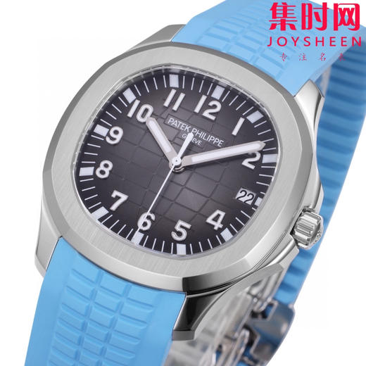 BBF百达翡丽AQUANAUT系列5167A 手雷系列 蒂芙尼蓝手雷 丹东324一体机 男士腕表 表径40mm 商品图3