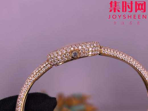 卡地亚新款浴缸系列 浴缸满天星v2版 包金➕全镶莫桑钻石 女士腕表 商品图3