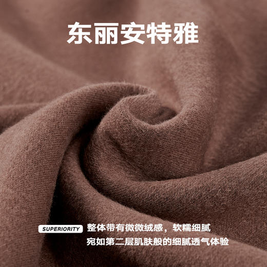 NPC潮牌东丽小暖绒撞色螺纹休闲圆领长袖T恤男圆领落肩NP58TL21 商品图4