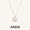 ARSIS｜流光系列 流光贝语项链 金色 商品缩略图0