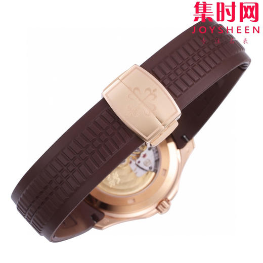 BBF百达翡丽AQUANAUT系列5167R 手雷系列 玫金棕盘 金手雷 丹东324一体机 男士腕表 表径40mm 商品图8