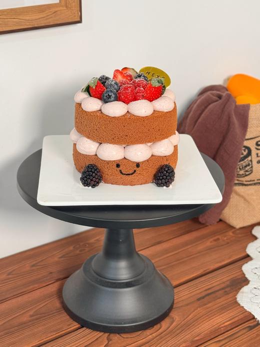 蓝莓奶酪可可云朵裸蛋糕 商品图0