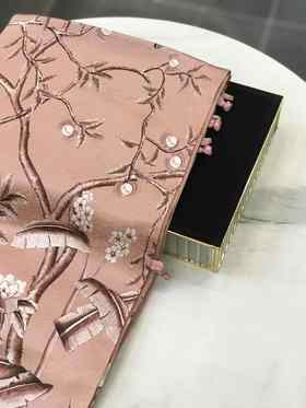 优品堂『渊清玉絜3』重磅桑蚕丝《雪花缎工艺》双层双面披肩围巾两用长巾