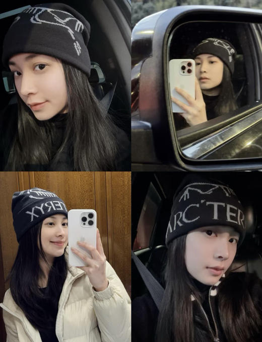 王一博同款鸟家冷帽针织帽 商品图1