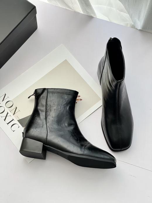 100%全牛皮❗️S加图同款牛皮瘦瘦靴 商品图10