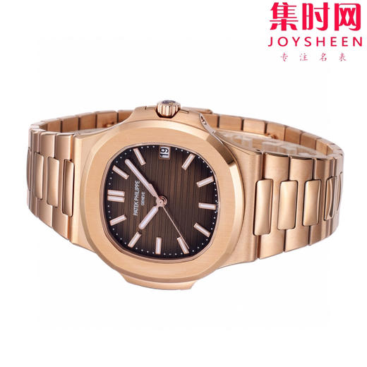 BBF百达翡丽鹦鹉螺系列 鹦鹉螺5711 全玫金棕盘 丹东324一体机 男士腕表 表径40mm 商品图5