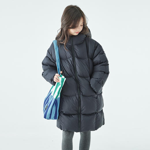 【预售 12.15 发货】棵初中长款轻薄羽绒服876K258027CD 商品图2