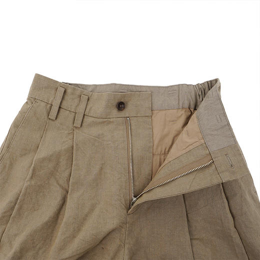 山也 郝 男女款和纸斜襟休闲裤 商品图1