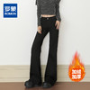 【加绒加厚】罗蒙女士冬款微喇牛仔裤休闲通勤时尚女长裤气质显瘦 商品缩略图0