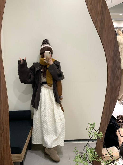 Read Nameless /软糯糯山羊绒条纹polo  2025/10/25 商品图9