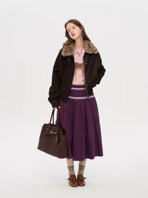 local tag/lt25awk33/可拆卸毛领水洗皮衣 商品图3