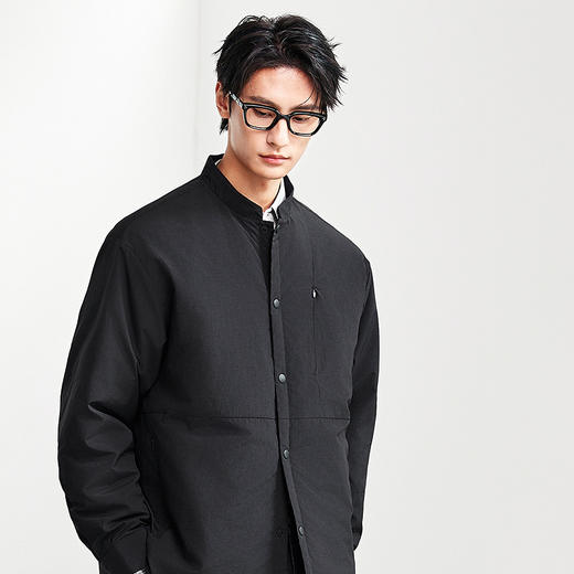 棉仓357815026-金标大鹅轻暖立领羽绒夹克 商品图1