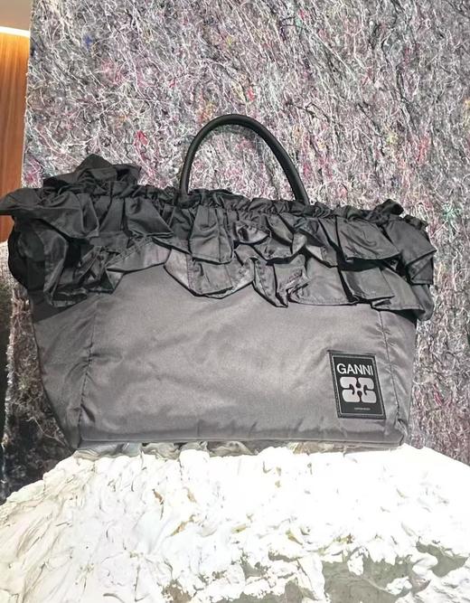 女款荷叶边单肩包 商品图0