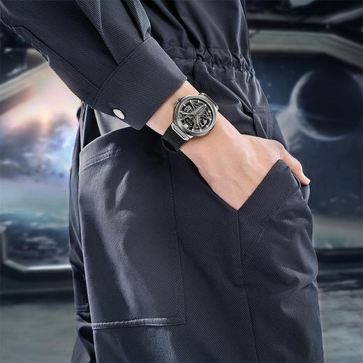 飞亚达星际系列机械男表DGA35006.HHB.B 商品图7