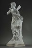 独角鹿西洋古董 19世纪法国著名雕塑家Math. Moreau签名创作人物主题大理石雕塑《泉边仙女》 商品缩略图3