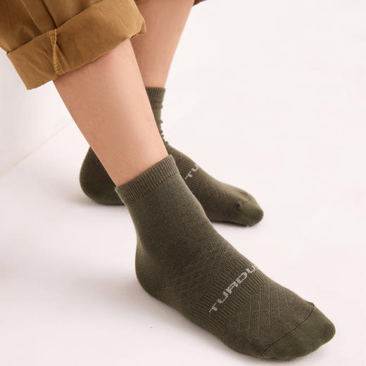 【运动袜】72%羊毛Turdus超细美利奴羊毛运动袜成人男女户外滑雪袜速干排汗防臭 商品图2