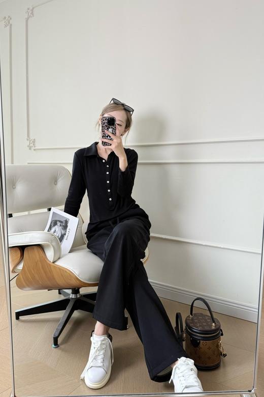 【加绒长裤】莫代尔+芦荟纤维复合直筒裤，超暖和！显瘦不臃肿 商品图5