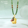 【新品首发】万能链 黄色18K金碧玉老山檀 新中式搭配吊坠万能链女士礼物MEMORA诗普琳NN004301 商品缩略图5
