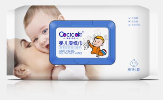 婴儿湿巾【80抽】（无酒精） 商品图0