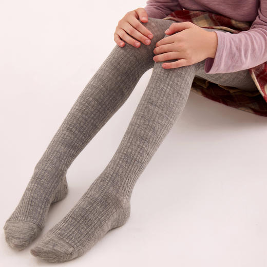 【清仓价】【儿童连裤袜】78%羊毛Turdus澳洲超细美利奴羊毛儿童连裤袜排汗速干保暖防臭 商品图2