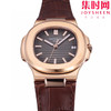 BBF百达翡丽鹦鹉螺系列 鹦鹉螺5711皮带款 全玫金灰盘 丹东324一体机 男士腕表 表径40mm 商品缩略图2