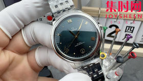 VS欧米茄 第三代碟飞系列 第三代蝶飞 松绿盘 女士腕表 表径34mm
机芯：搭载VS定制Cal.8800一体