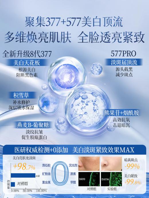 【睡出冷白皮】377美白睡眠面膜免洗补水去黄暗沉保湿提亮肤色抗氧化官方旗舰店 商品图2