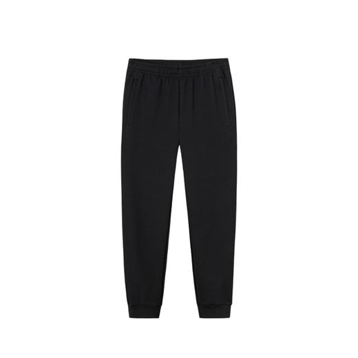 安踏运动长裤男士跑步训练黑色束脚裤弹力卫裤152537309N-2 商品图0