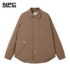 NPC潮牌男装字母印花简约翻领轻薄秋冬羽绒服男女同款NP27DJ20 商品缩略图4