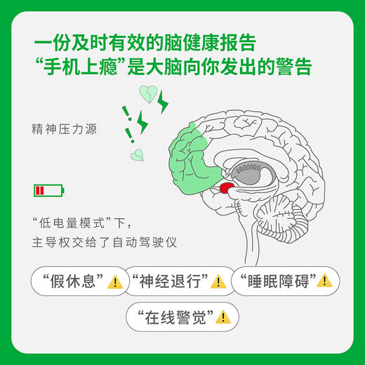 【博集】手机上瘾 知名神经科学家解读手机上瘾背后的大脑机制，用科学的方式破解成瘾，改变手机的使用习惯，重塑你的大脑！ 商品图2