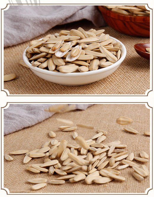 【鹦鹉传奇】手剥瓜子  壳薄仁香  产自内蒙古千米高原之上 820万亩葵花向阳而生  商品图6