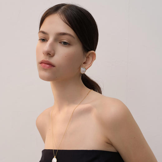 ARSIS｜流光系列 流光贝语耳钉 大号 商品图3