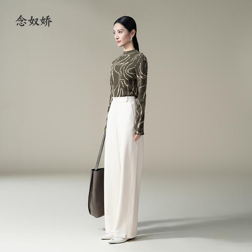 【商场同款】CNK3984 双色针织衫 显瘦好穿 艺术纹路时髦单品 商品图8