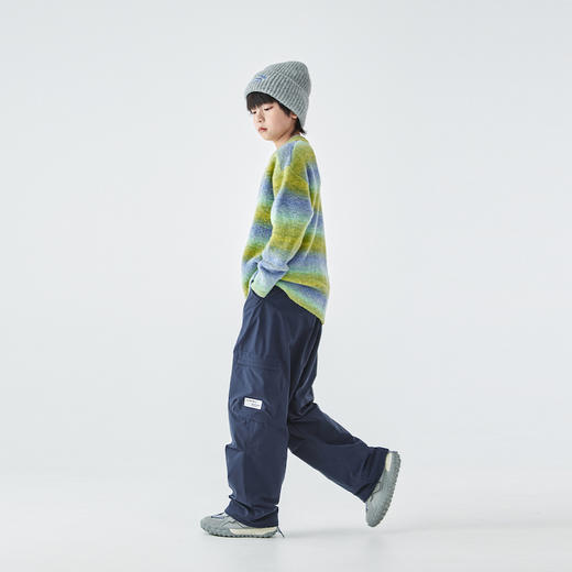 蓝汽水绒里机能裤807B258050JX 商品图4