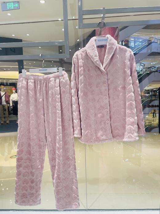 【法兰绒】SCHIESSER德国舒雅女士冬季必备剪花法兰绒厚款家居套装320g 31/26933H 尺码S-XXL 商品图12